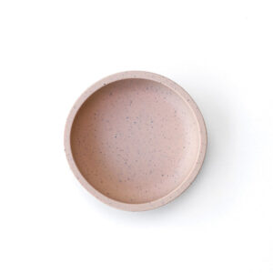silicone bowl blush speckle