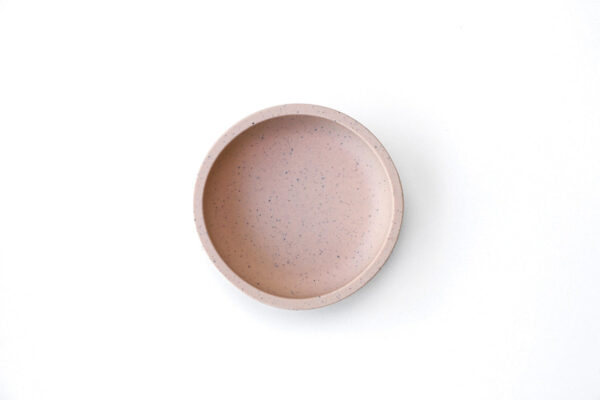 silicone bowl blush speckle