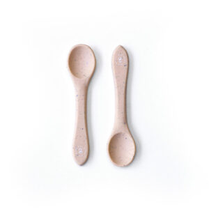 silicone spoon blush speckle