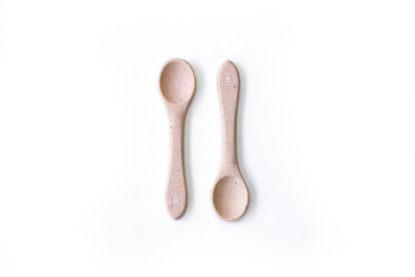 silicone spoon blush speckle