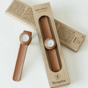 silicone watch for kids and adult strapies rusted brick