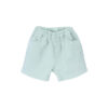 spike twill baby short celadon green