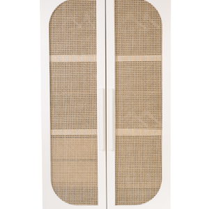 straw cabinet doors in white look1