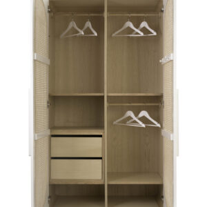 straw cabinet doors in white look2