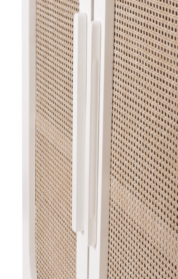 straw cabinet doors in white look3