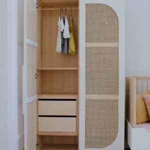 straw cabinet doors in white look5
