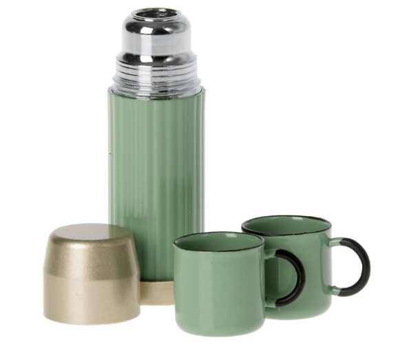 thermos and cups mint