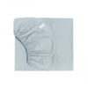 tibet fitted sheet soft blue