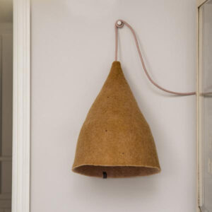 tipi lampshade h quartz pink and gold look