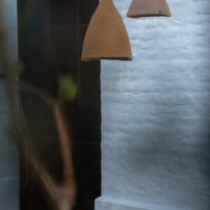tipi lampshade high quartz pink and gold
