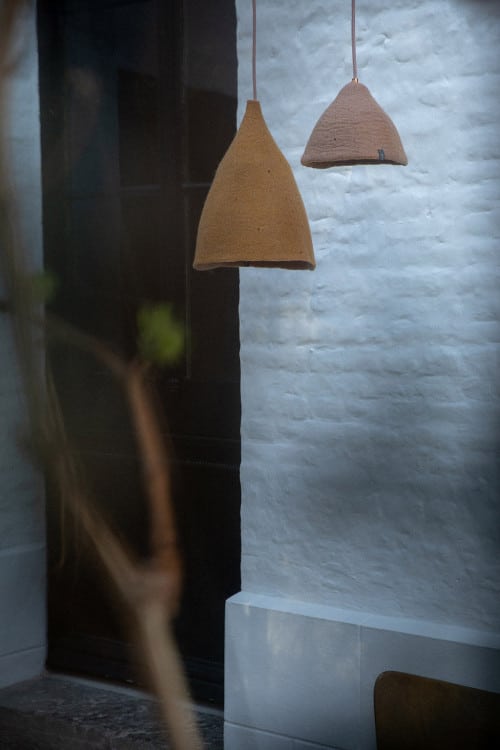 tipi lampshade high quartz pink and gold