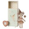 tooth fairy mouse in matchbox rose