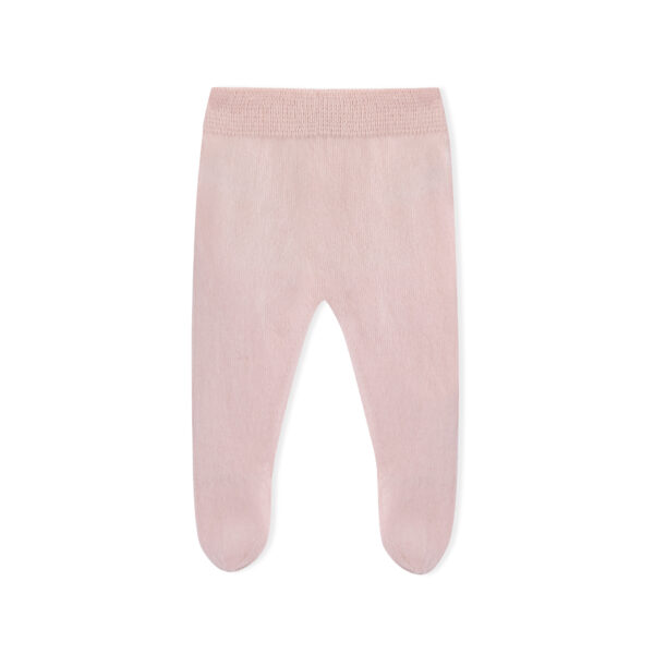 trousers newborn tricot dee bisque pink