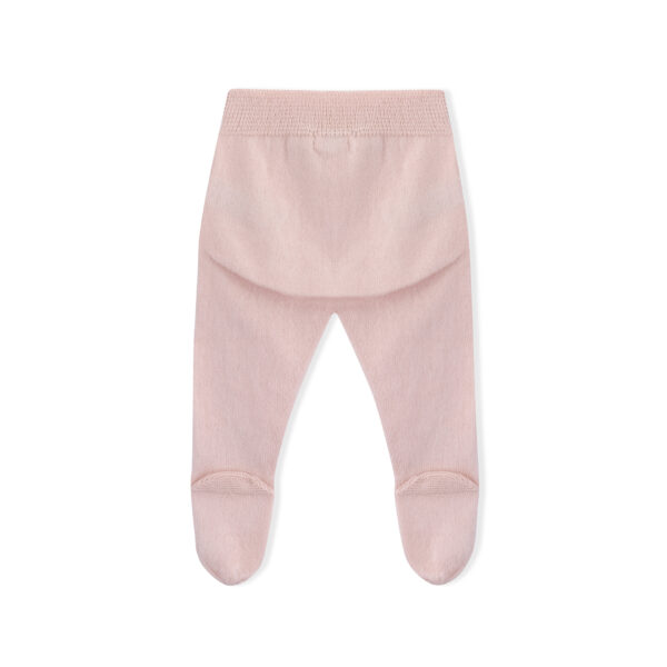 trousers newborn tricot dee bisque pink look1