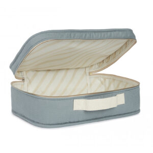 victoria baby suitcase stone blue