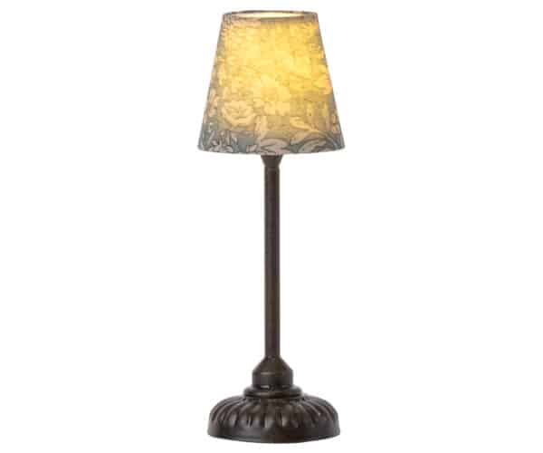 maileg vintage floor lamp small antracite