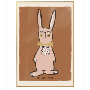 Rabbit Poster for Children's Room