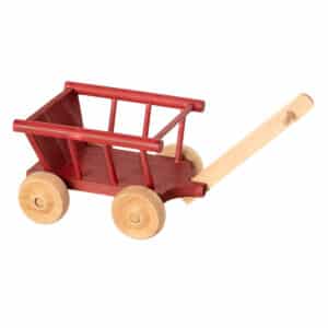 maileg wagon micro dusty red