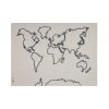 Wall Decor-Wall Hanging Canvas Map