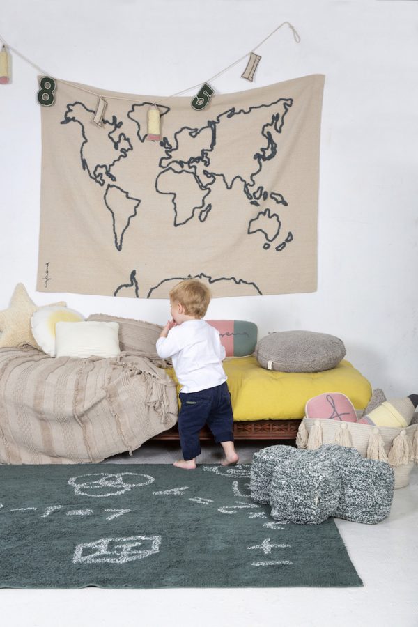 Wall Hanging Canvas Map - Image 5