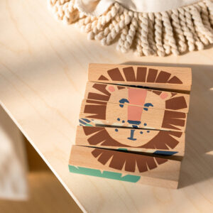 wild animals wooden blocks look3