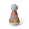 wood stacking toy pastel