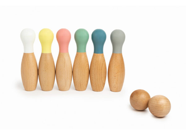 wooden bowling set look7