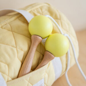 wooden skipping rope yellow look3