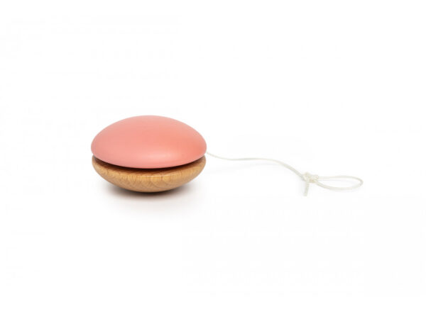 wooden yoyo pink