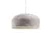 yurt lampshade large light stone and natural