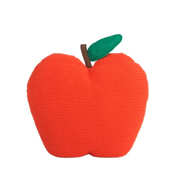 Apple Cushion Mandarin Anne-Claire Petit