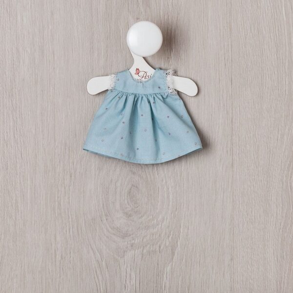 baby doll dress for tom blue with stars