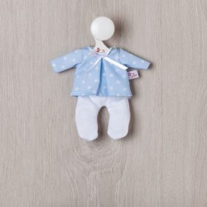 baby doll shirt for cheni blue stars and white legging