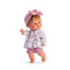 baby doll snail shirt with pink short pants and headband 20cm