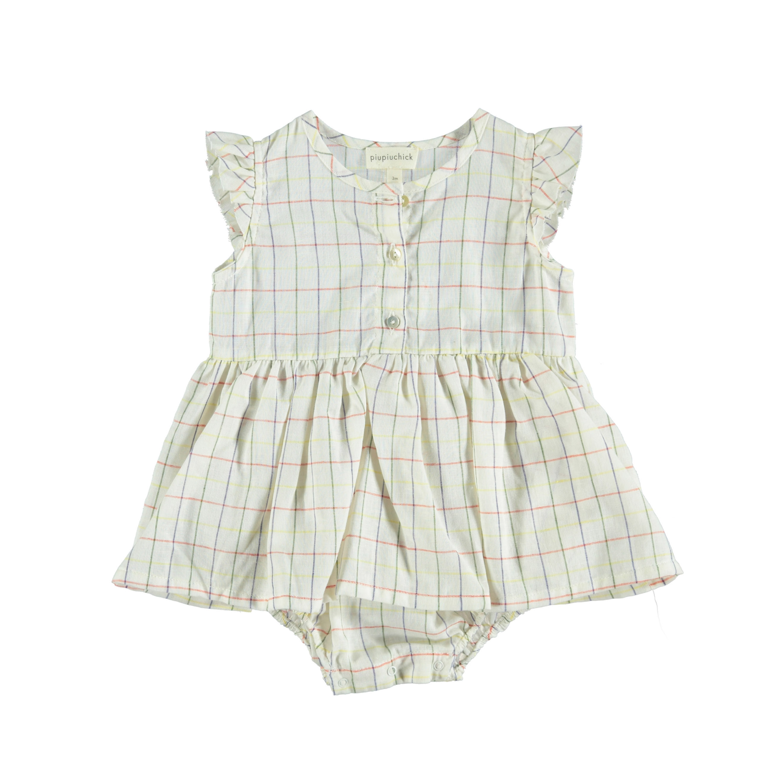 checkered baby dress