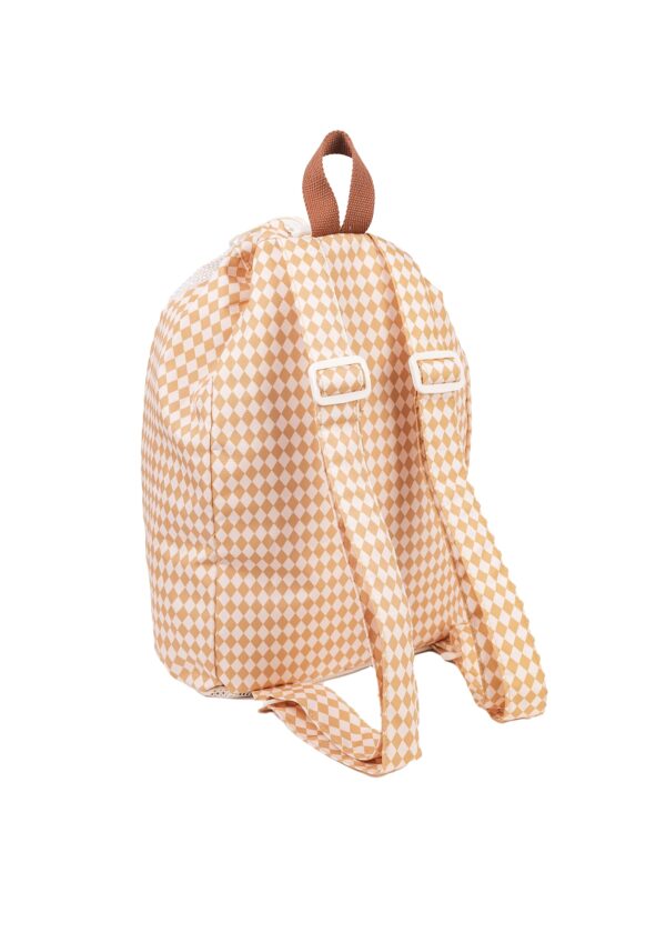 beach net backpack speckled diamond