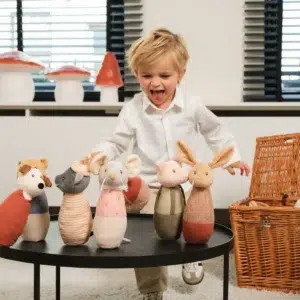 bowling game friends