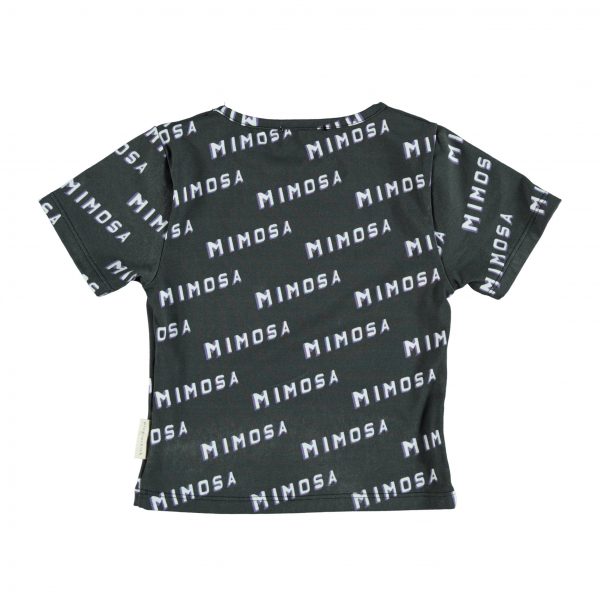 Short Sleeved Rash Vest-Black - Image 2