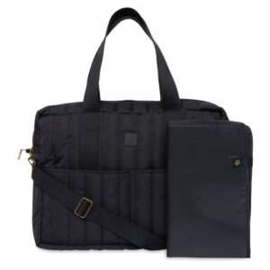 diaper bag puffed moos black