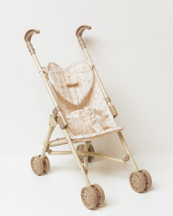 doll stroller toy bouquet silhouette