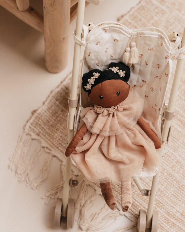 doll stroller toy flower buds