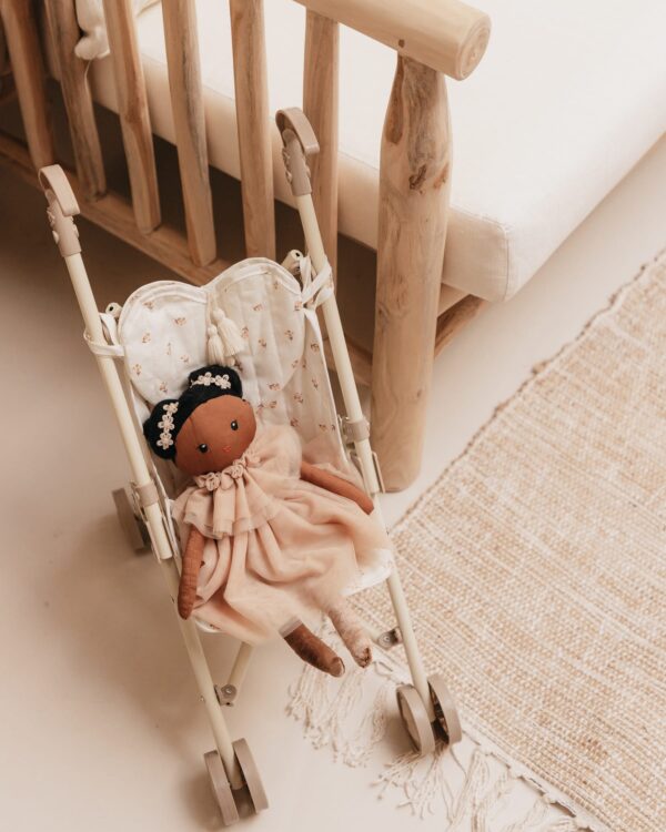 doll stroller toy flower buds