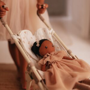 doll stroller toy flower buds