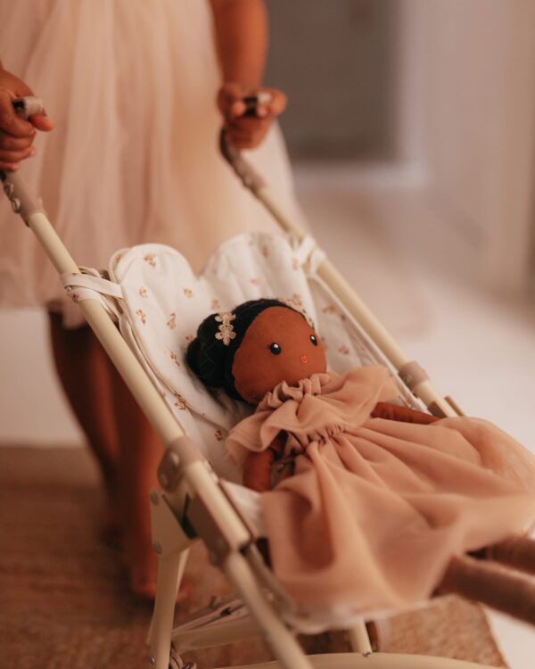doll stroller toy flower buds