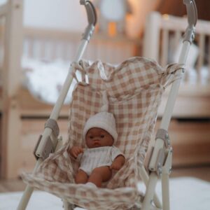 doll stroller toy soft squares