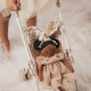 doll stroller toy soft squares