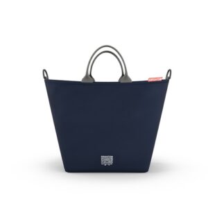 eco shopping bag for stroller blue