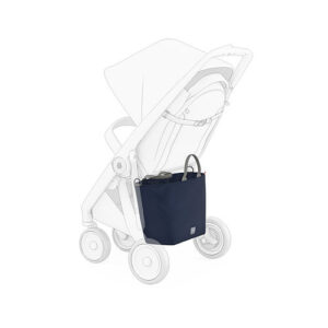 eco shopping bag for stroller blue