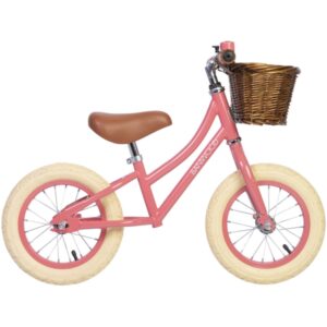 first go balance bike 12” coral