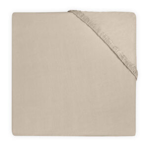 fitted sheet crib jersey 40/50x80/90cm nougat